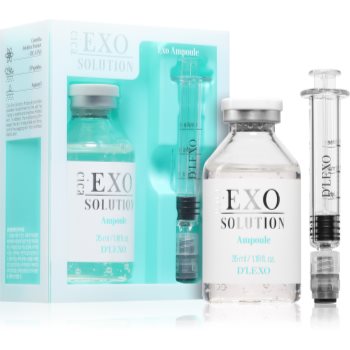 Dermaline D'LEXO Cica EXO Solution Ampoule ser calmant și hidratant cu efect antirid - imagine 2